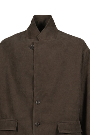 TECH LOOSE 2B JACKET CORDUROY / BRW KHA