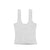 TANK TOP WITH EMBOSSED LOGO / WASHED SMOKE WHT