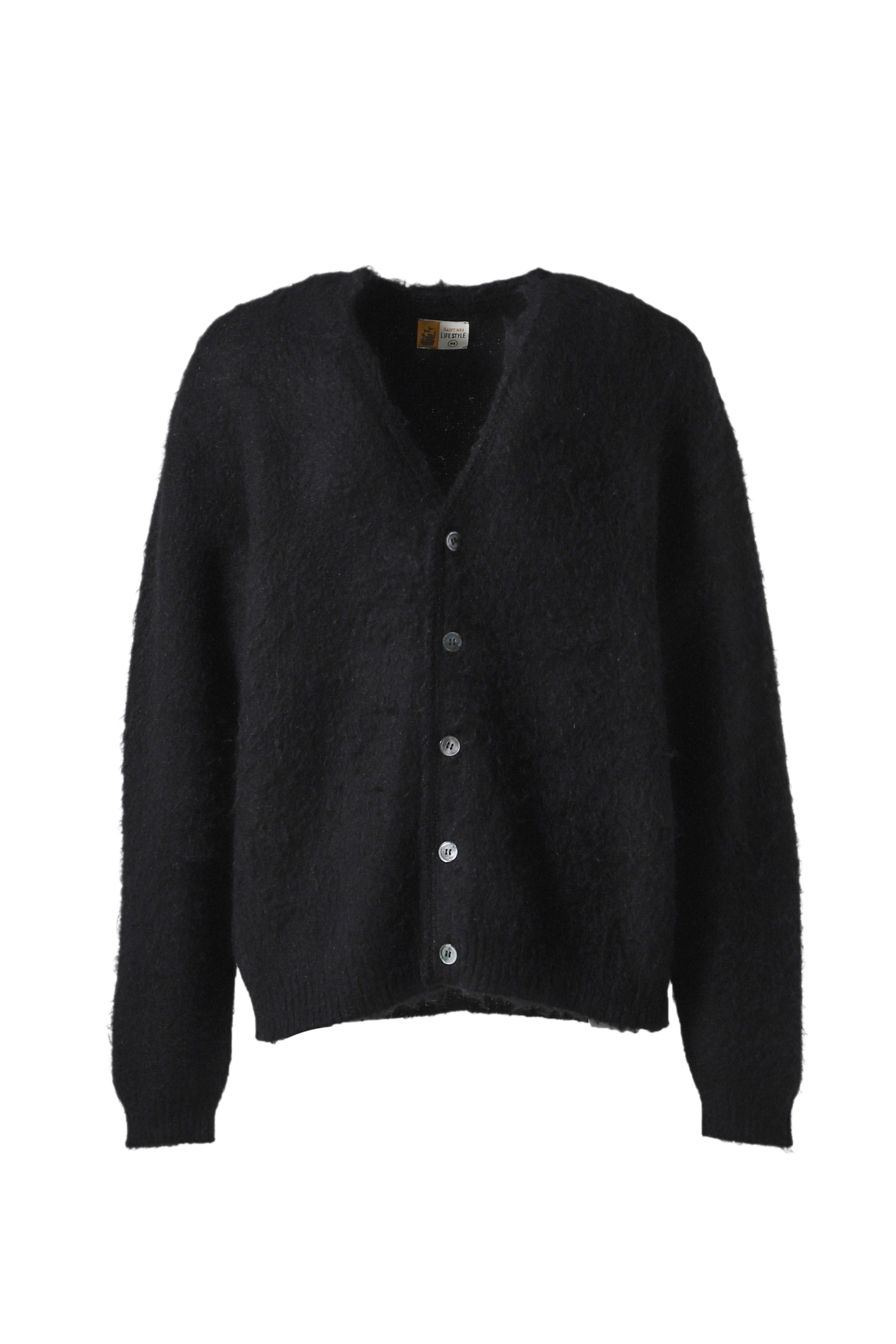 MOHAIR CARDIGAN / BLK