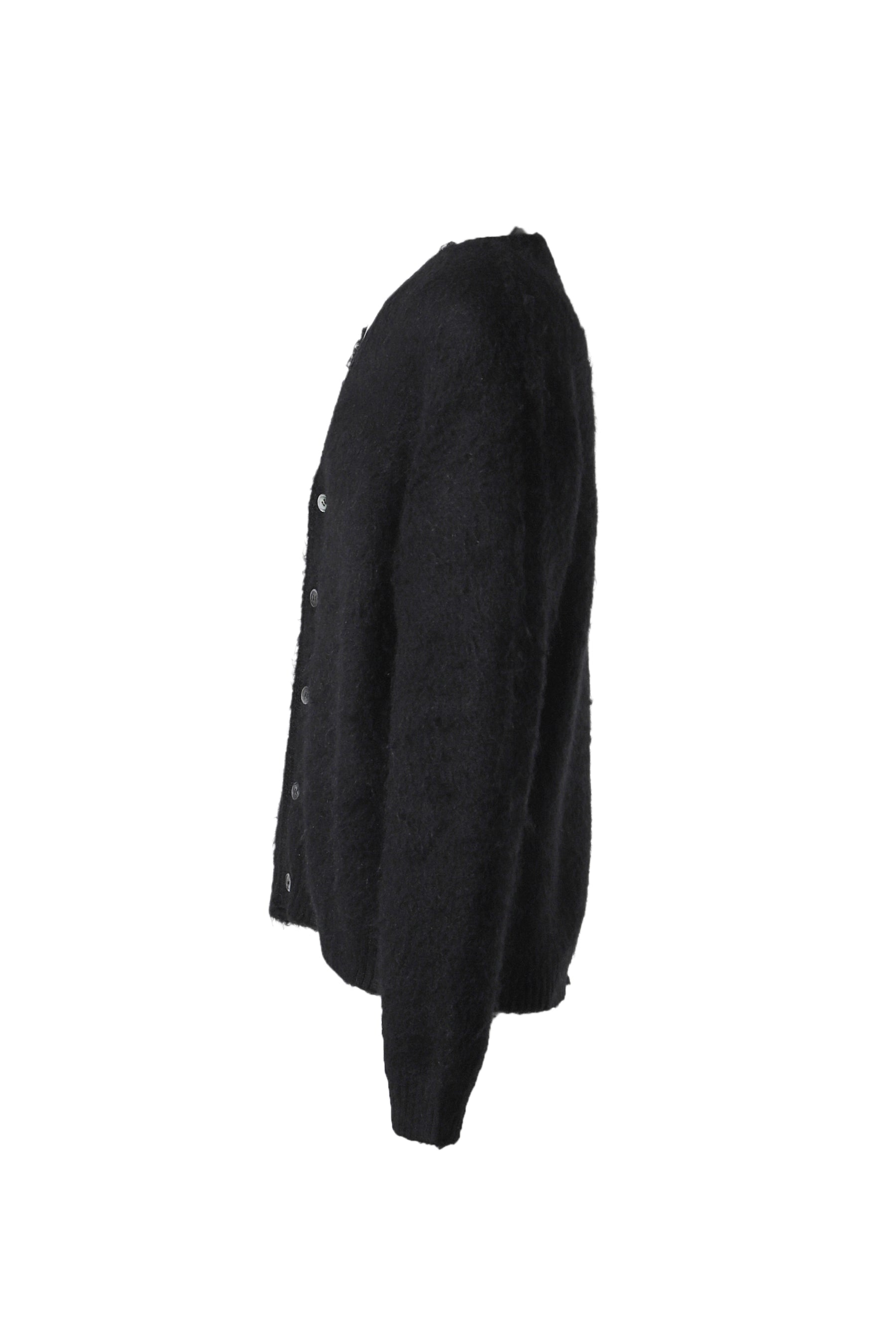 MOHAIR CARDIGAN / BLK