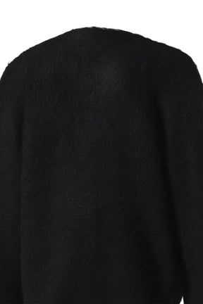 MOHAIR CARDIGAN / BLK