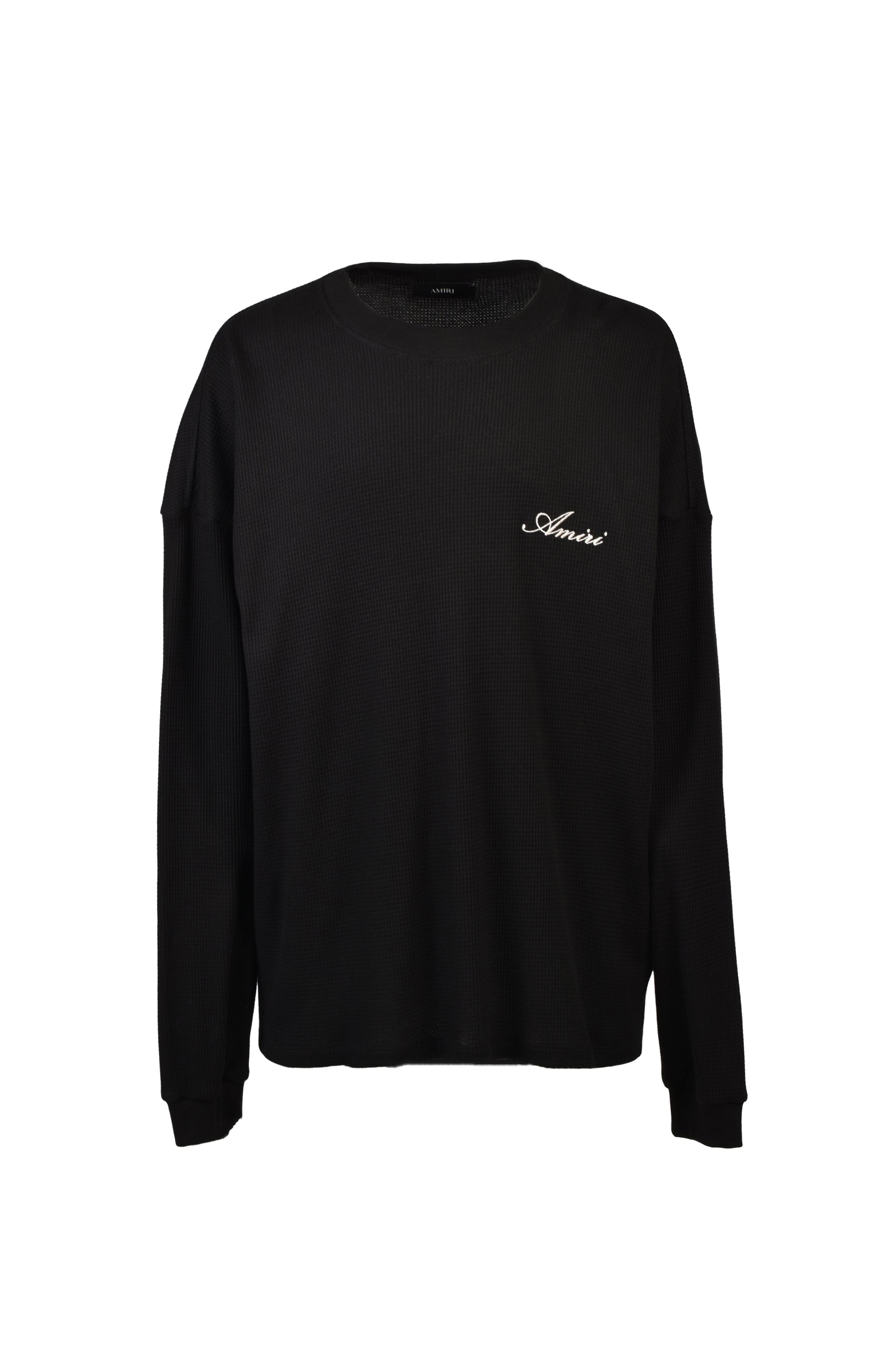 SMOKING WOLF OS WAFFLE CREW / BLK