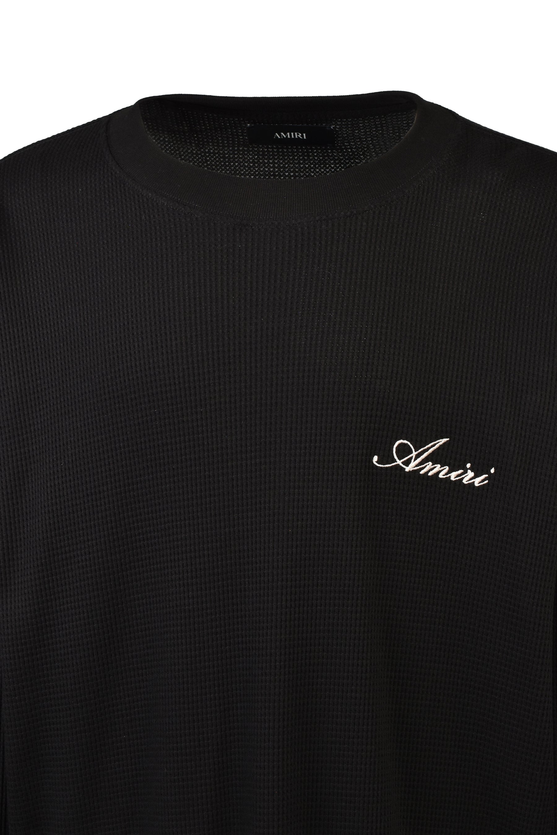 SMOKING WOLF OS WAFFLE CREW / BLK