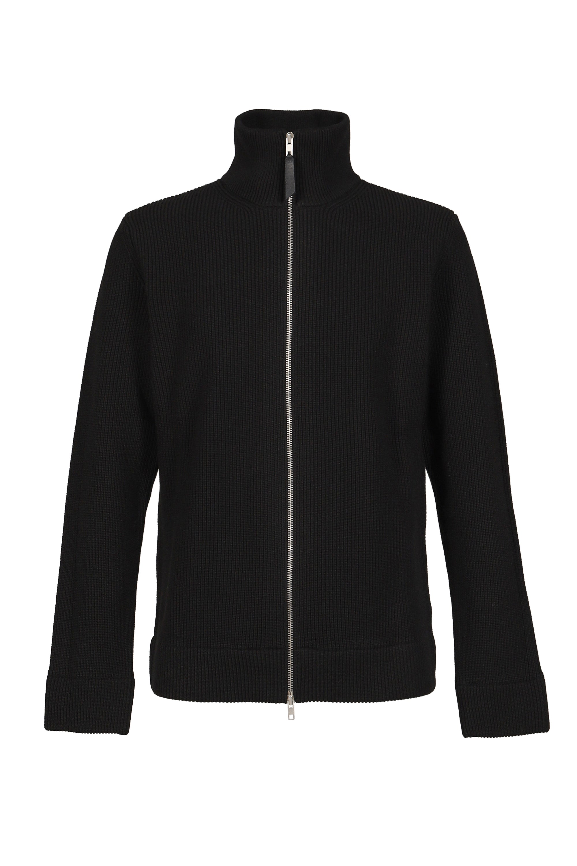 Maison Margiela メゾンマルジェラ FW26 ZIP UP CARDIGAN / BLK