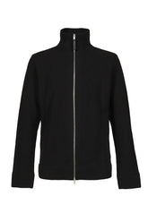 ZIP UP CARDIGAN / BLK