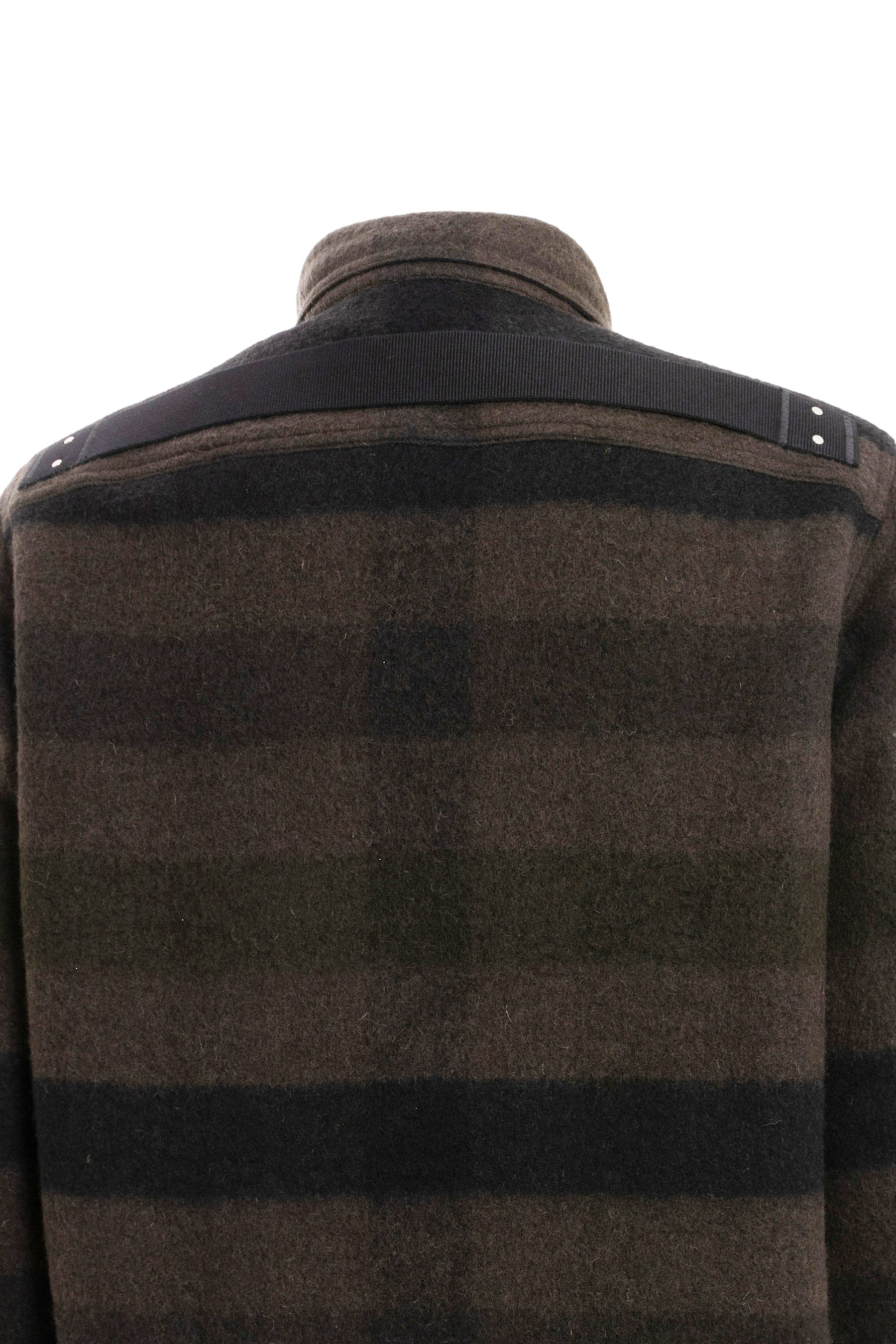 Rick Owens リックオウエンス FW23 LUXOR OUTERSHIRT/ DARK DUST PLAID