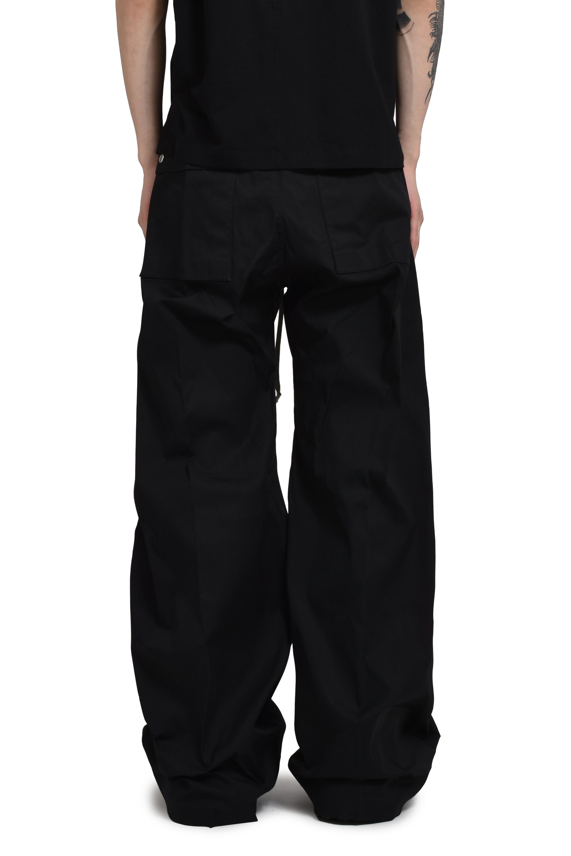 Rick Owens リックオウエンス SS25 WIDE BELA PANTS / BLK - NUBIAN