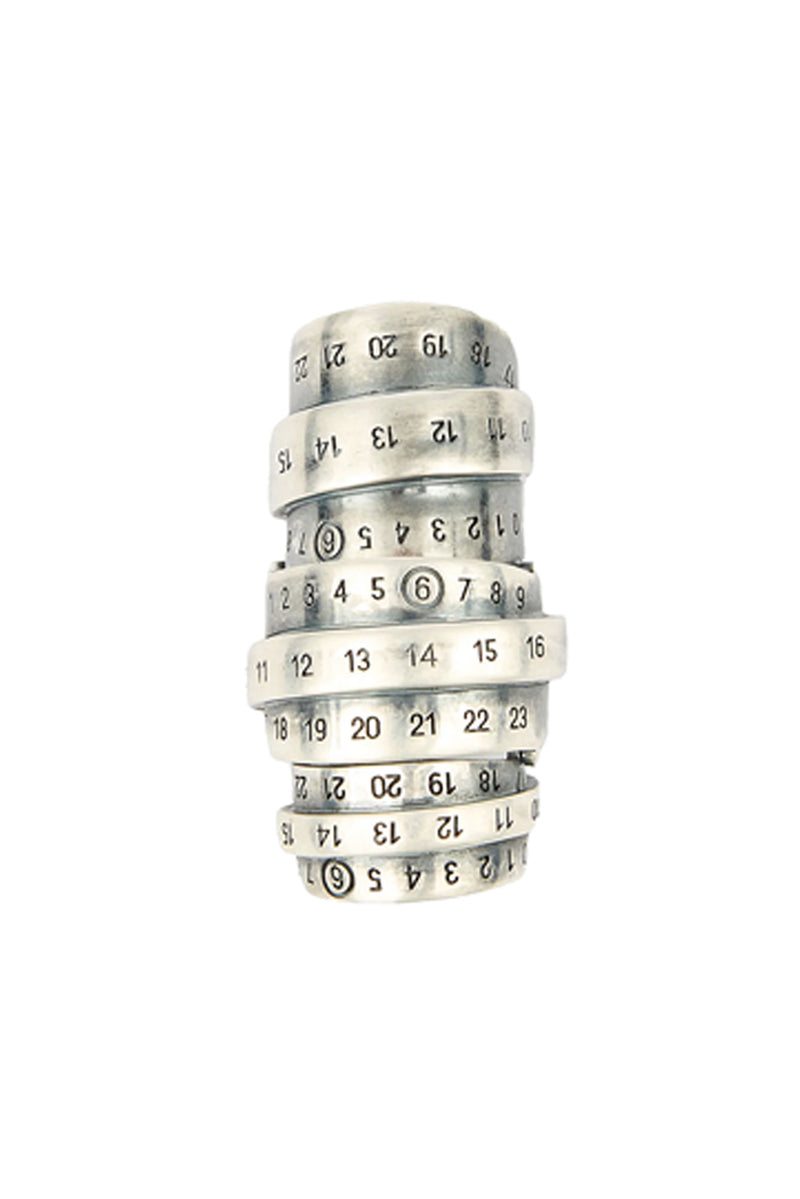 Mm6 Bangle Rings MM6 Maison Margiela Rings - NUBIAN