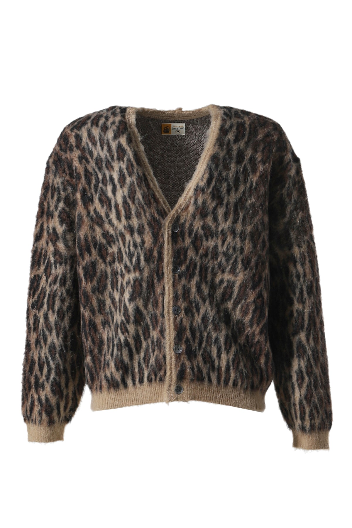 MOHAIR CARDIGAN / LEOPARD