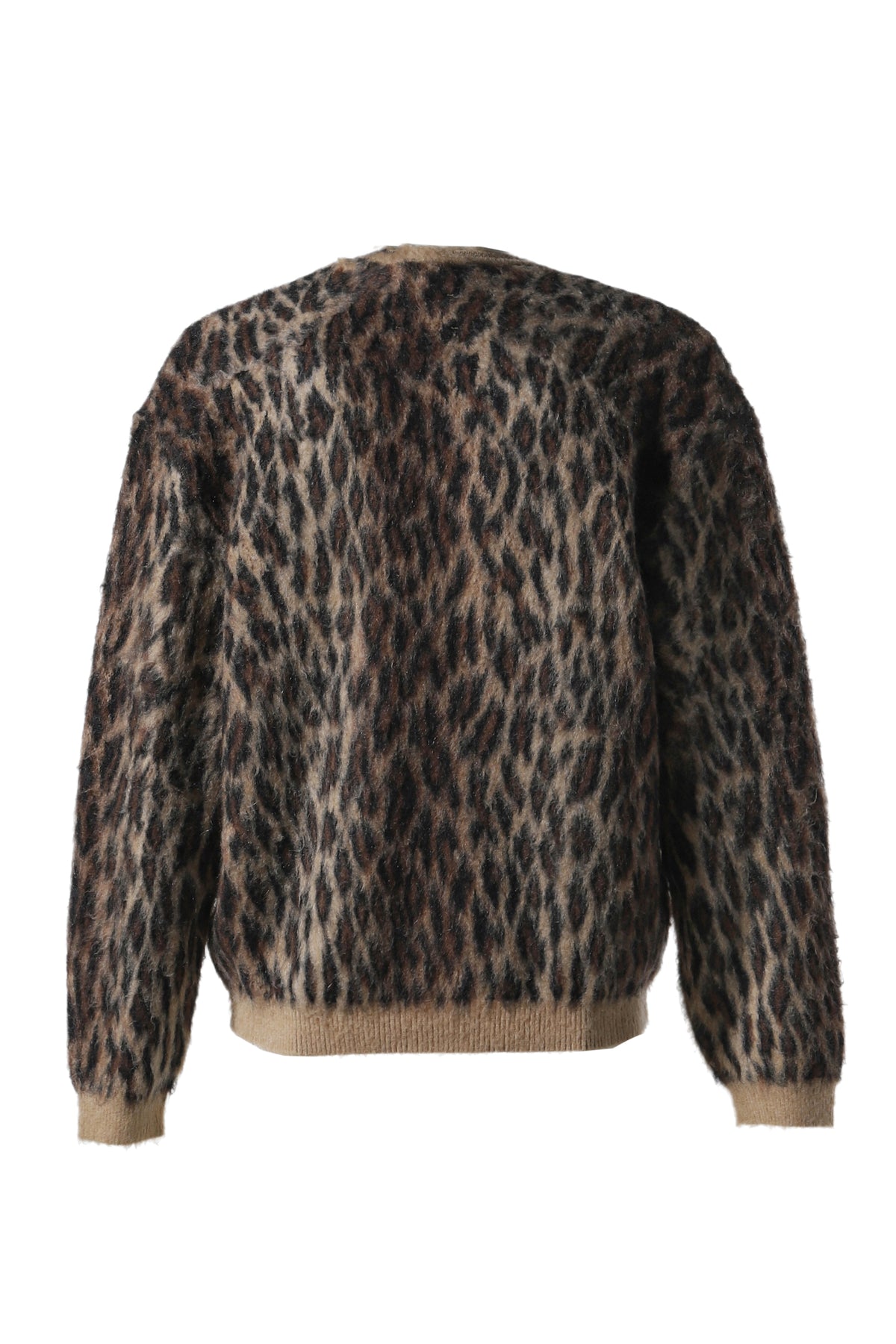 MOHAIR CARDIGAN / LEOPARD