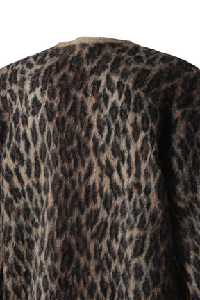 MOHAIR CARDIGAN / LEOPARD