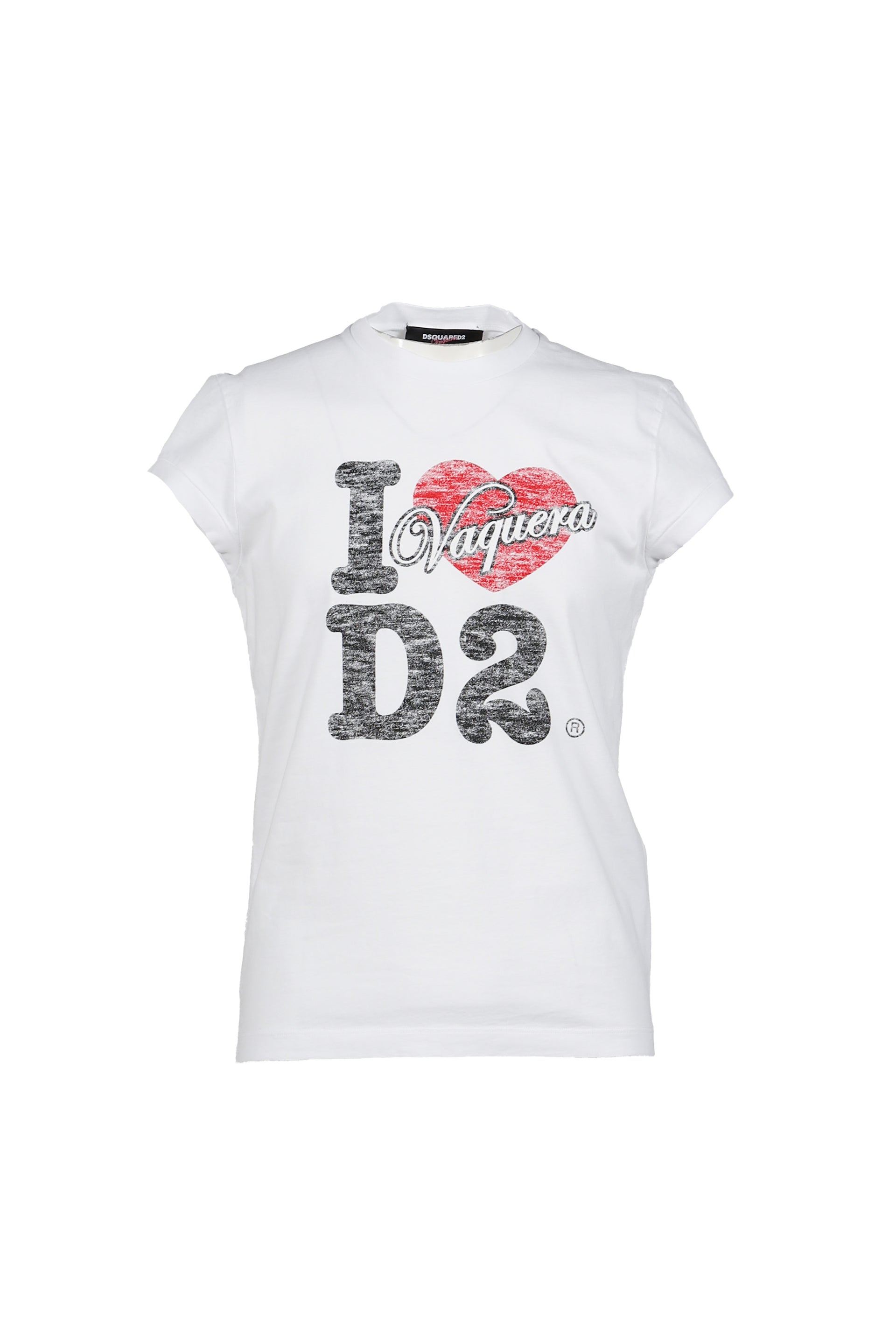 CUPSLEEVES TEE I LOVE / WHT