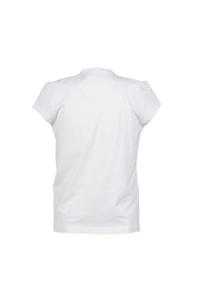 CUPSLEEVES TEE I LOVE / WHT 