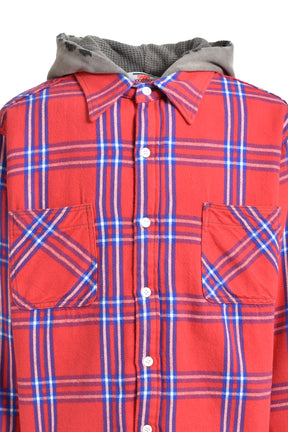 SHIRT JK/FRANNEL QLT / RED BLU