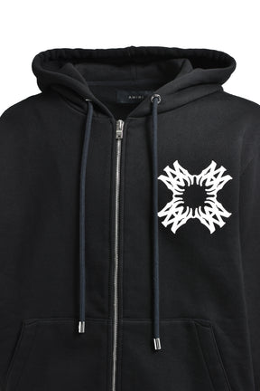 MA QUAD ZIP UP HOODIE / BLK
