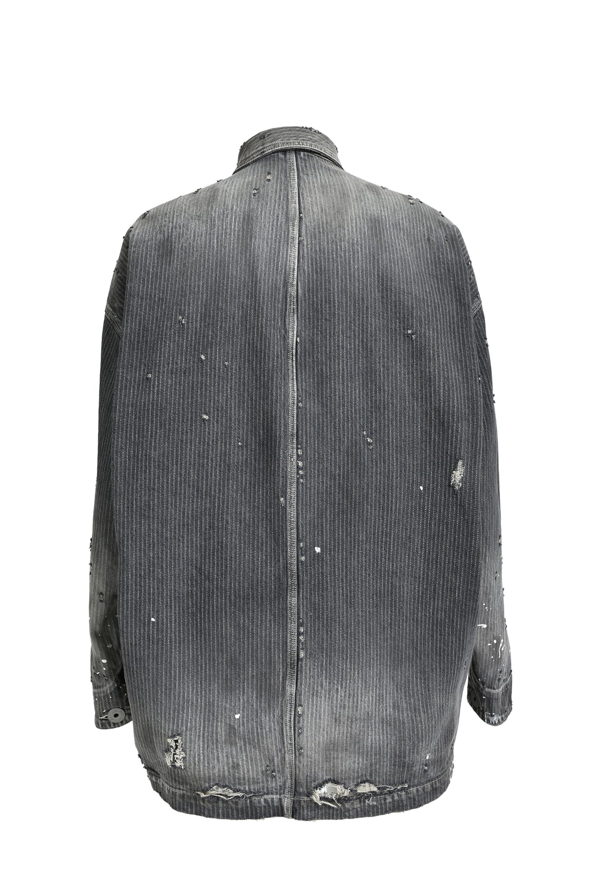 AGED CHORE JACKET / BLK