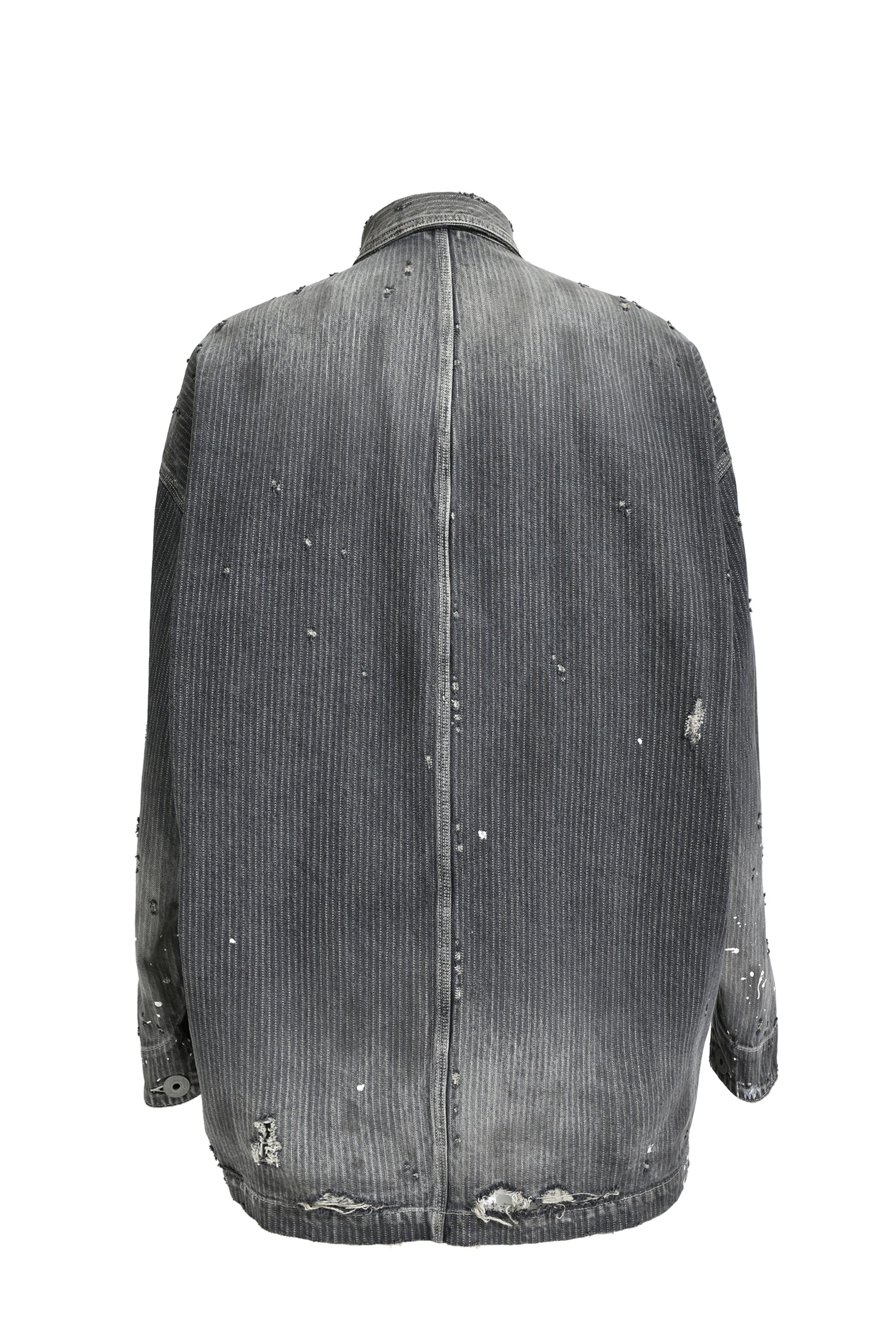 Maison MIHARA YASUHIRO AGED CHORE JACKET / BLK
