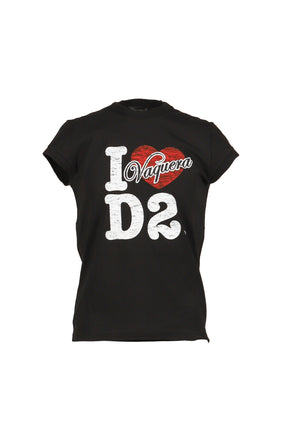 CUPSLEEVES TEE I LOVE / BLACK 