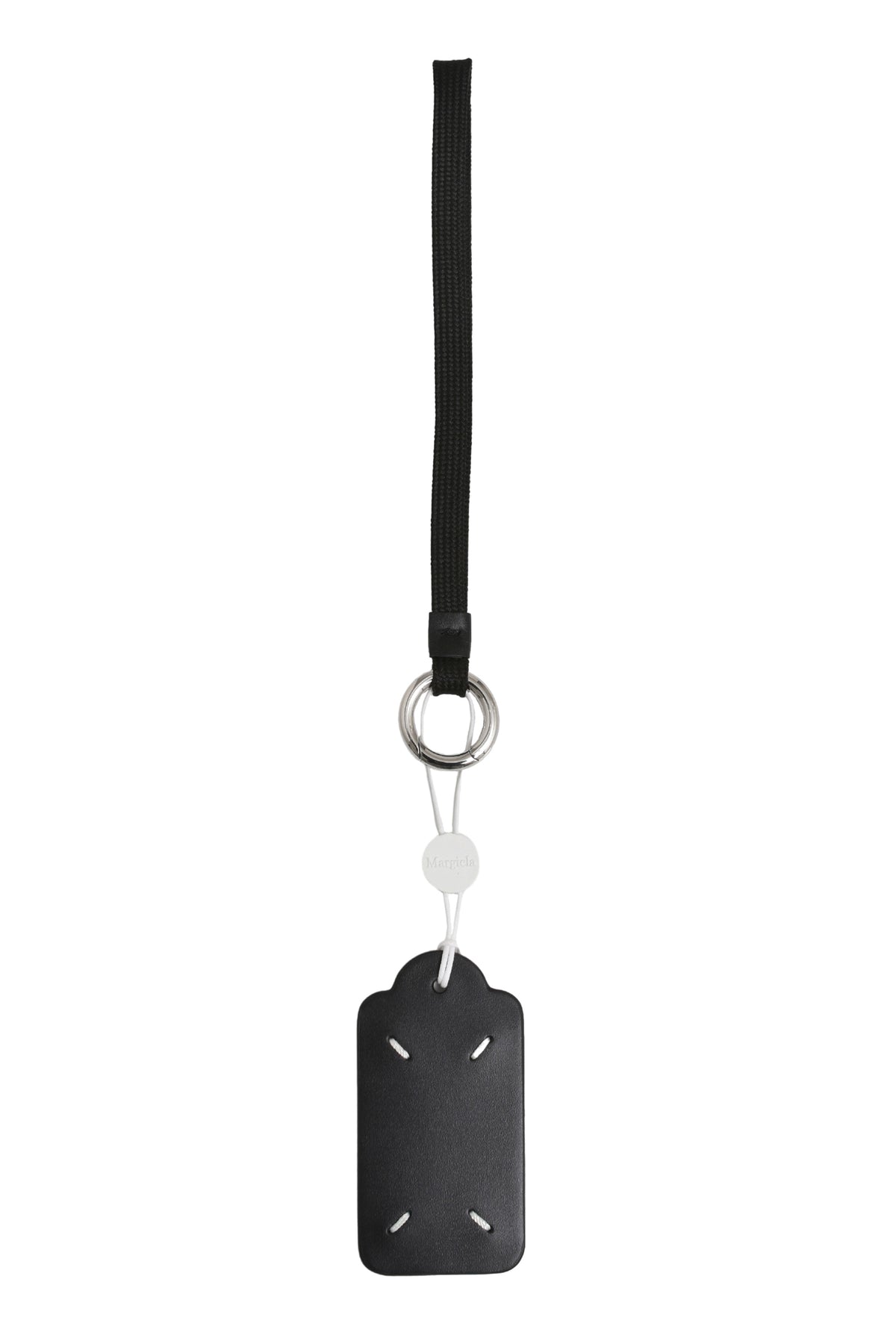 TAG KEY RING WITH SHORT LACE / BLK