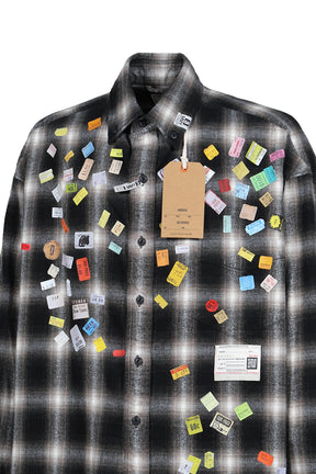 PRICE STICKER CHECK SH / BLK