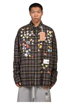 PRICE STICKER CHECK SH / BRW