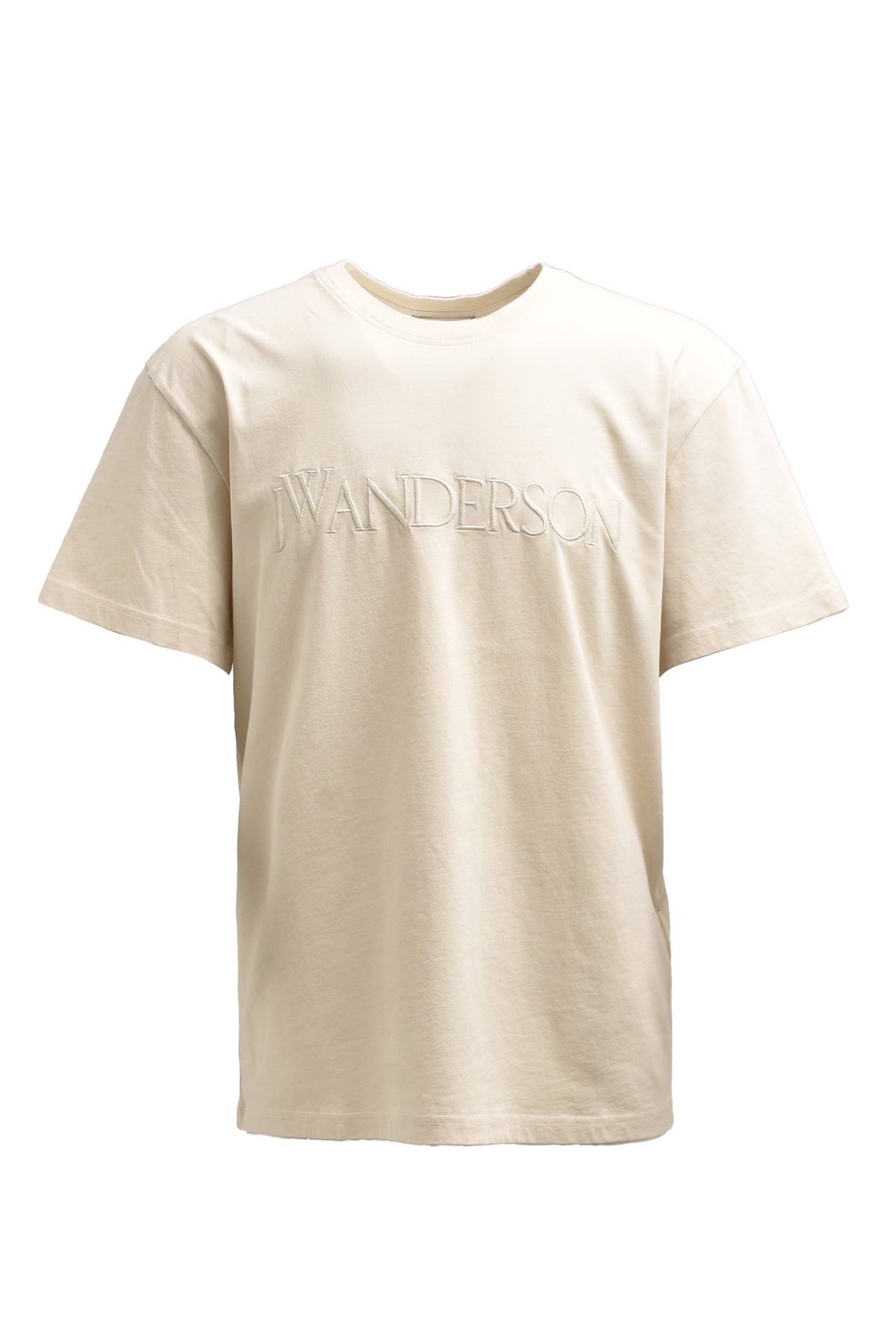 LOGO EMBROIDERY T-SHIRT / BEI