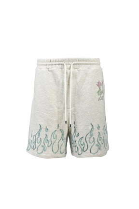 MA QUAD FLAMES SWEATSHORT / IVO
