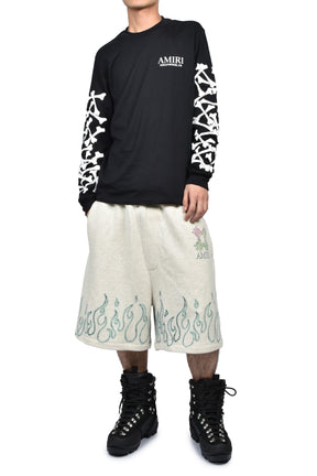 MA QUAD FLAMES SWEATSHORT / IVO