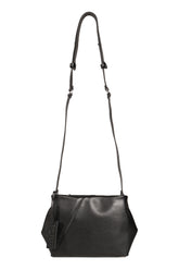 FOLDED J SHOULDER BAG / BLK