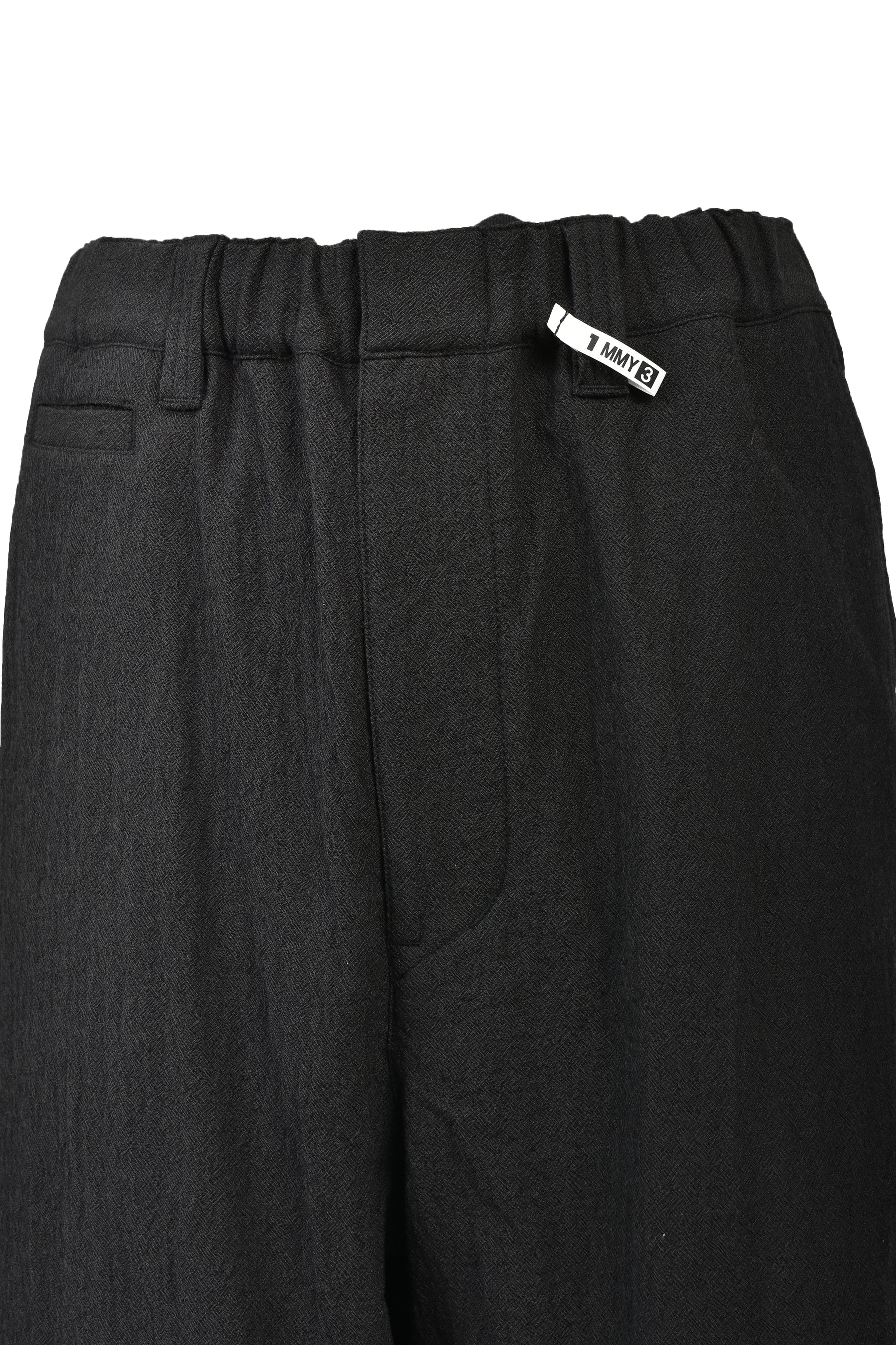 BOTTOM LAYERD TROUSERS / BLK