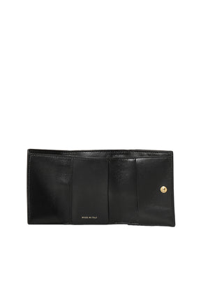 TRIFOLD WALLET / BLK/LILY WHT