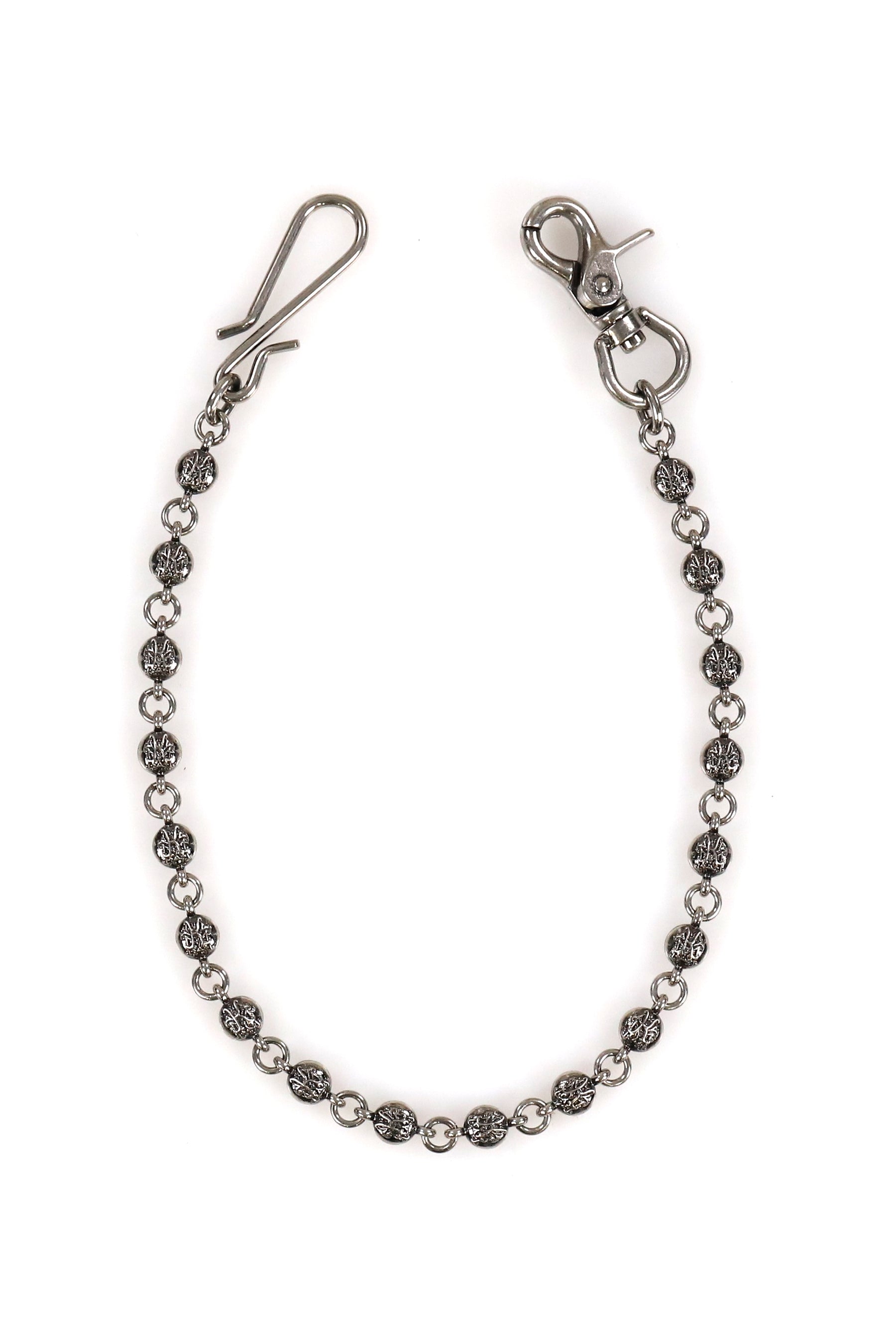 “KMY” BALL WALLET CHAIN / BLK