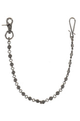 C/OM "KMY BALL" WALLET CHAIN / BLK