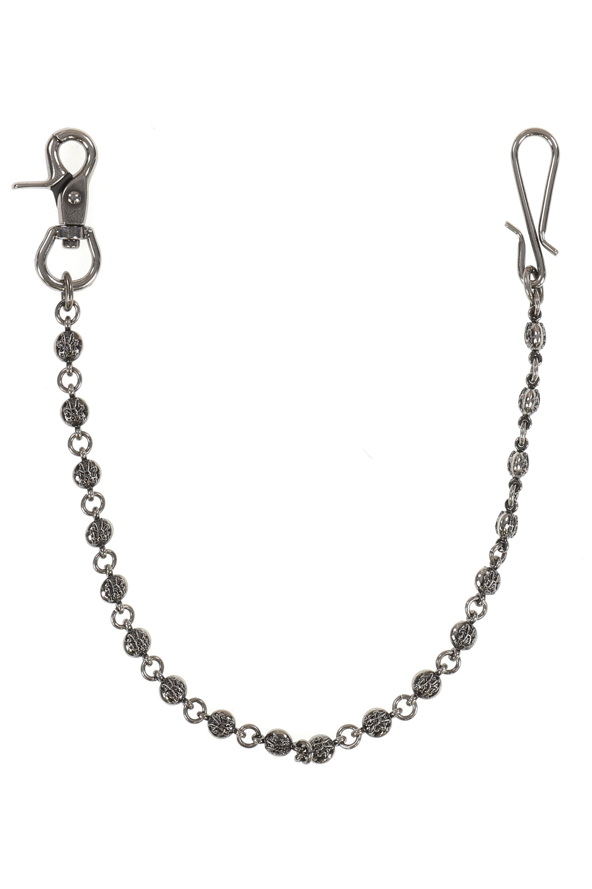 C/OM "KMY BALL" WALLET CHAIN / BLK