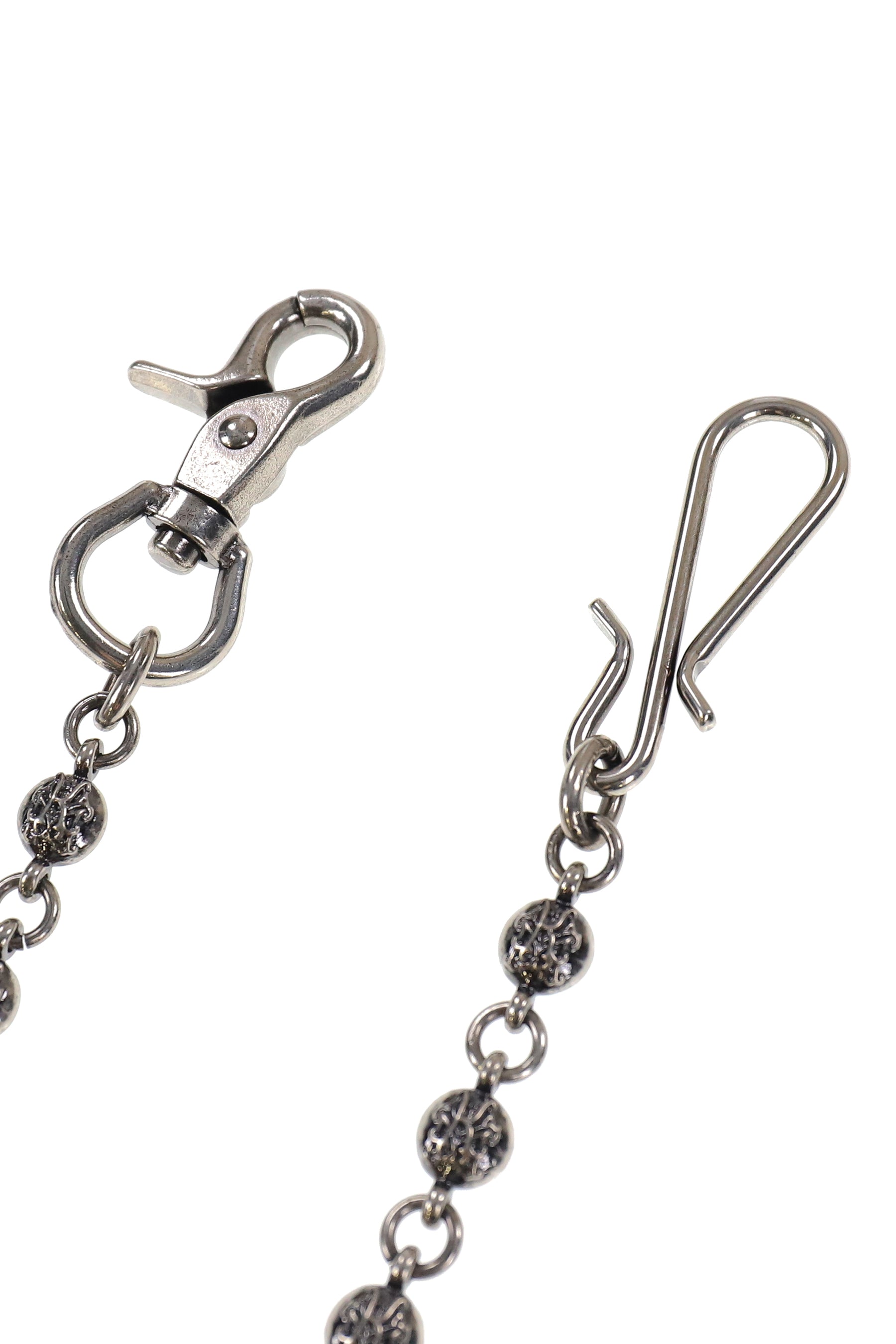 C/OM "KMY BALL" WALLET CHAIN / BLK
