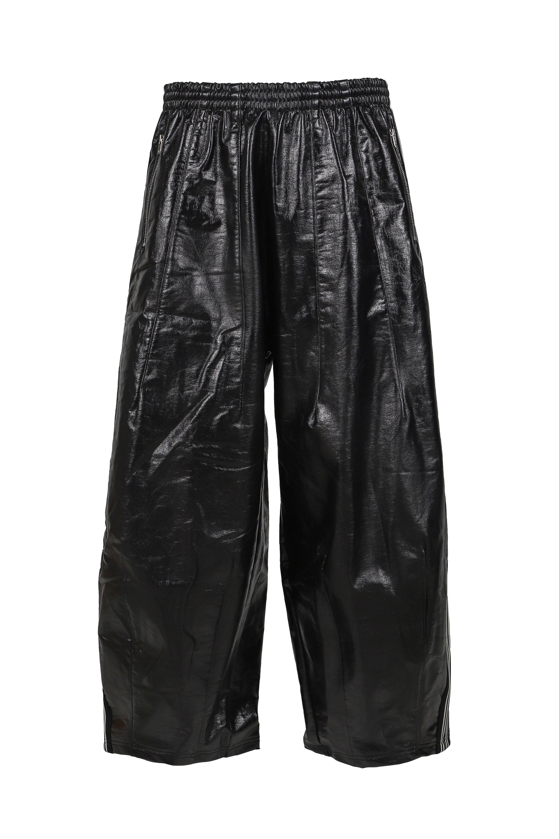 H.D. TRACK PANT - COTTON JERSEY / COATING (EXCLUSIVE) / BLK