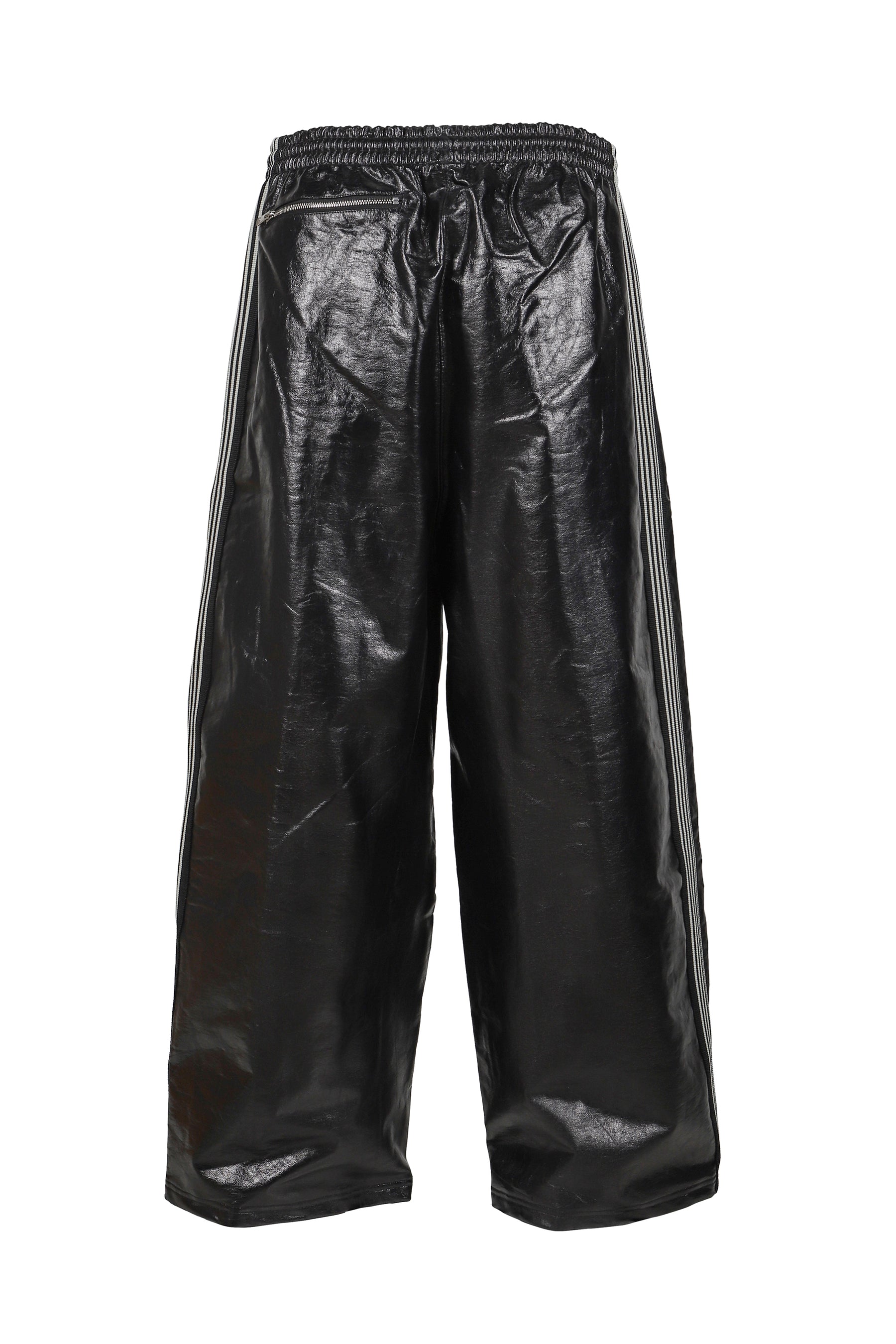 H.D. TRACK PANT - COTTON JERSEY / COATING (EXCLUSIVE) / BLK
