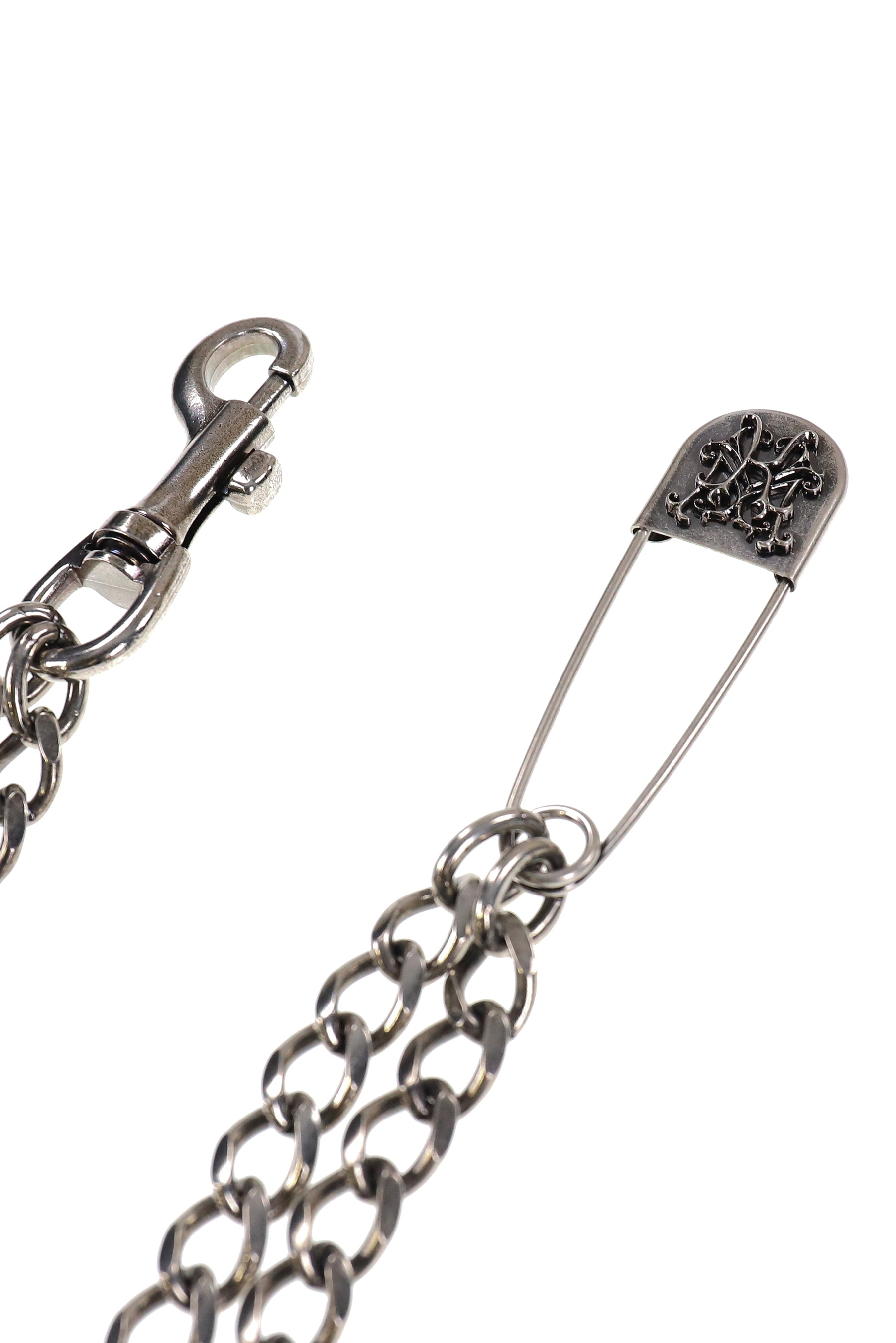 "KMY" DOUBLE WALLET CHAIN / BLK