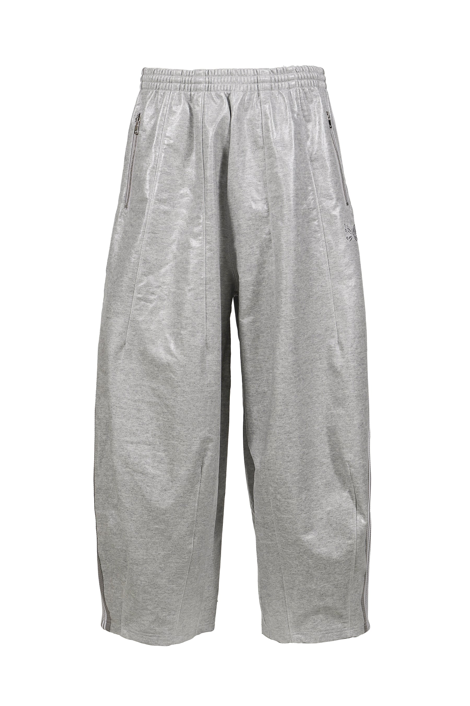 H.D. TRACK PANT - COTTON JERSEY / COATING (EXCLUSIVE) / GRY