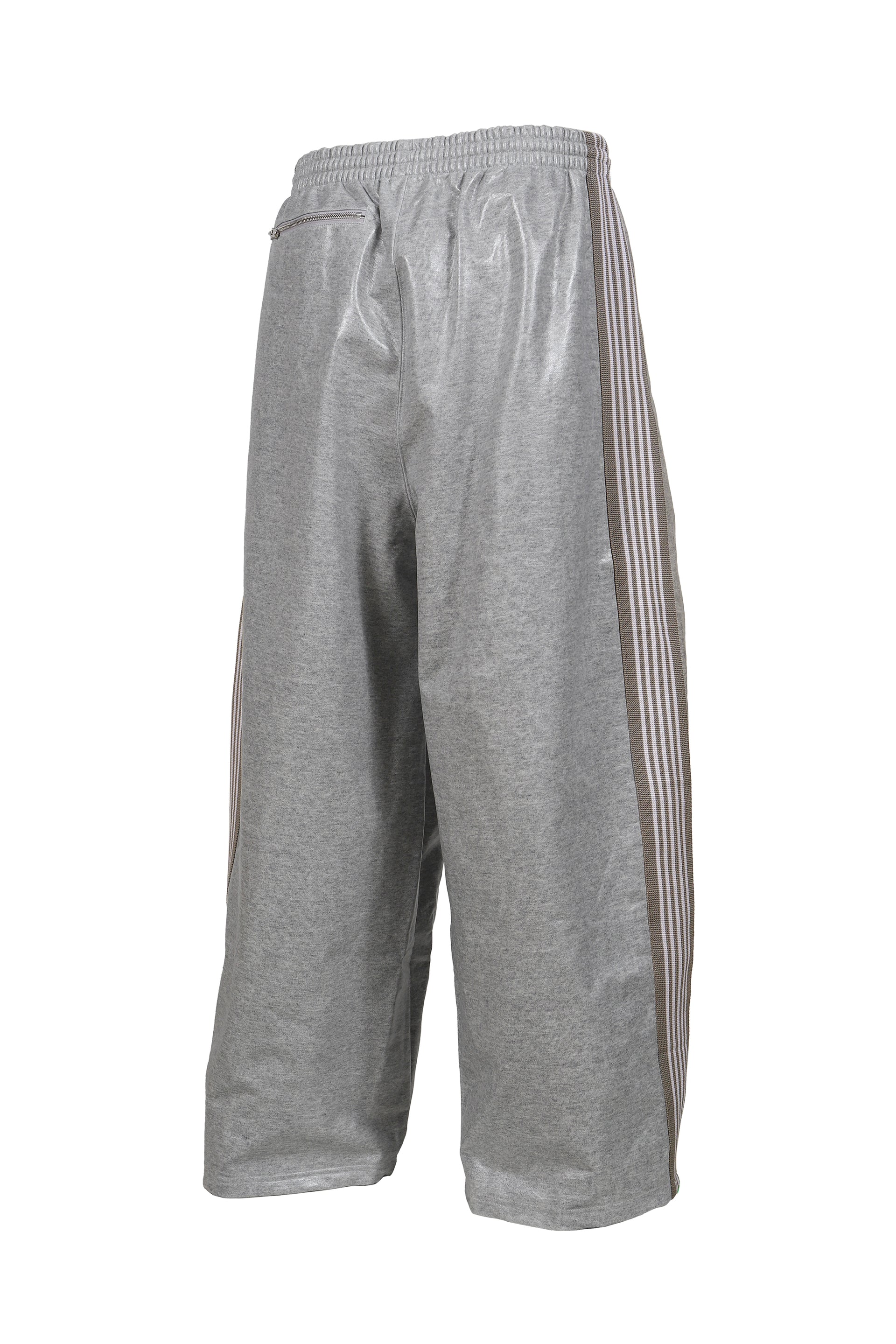 H.D. TRACK PANT - COTTON JERSEY / COATING (EXCLUSIVE) / GRY