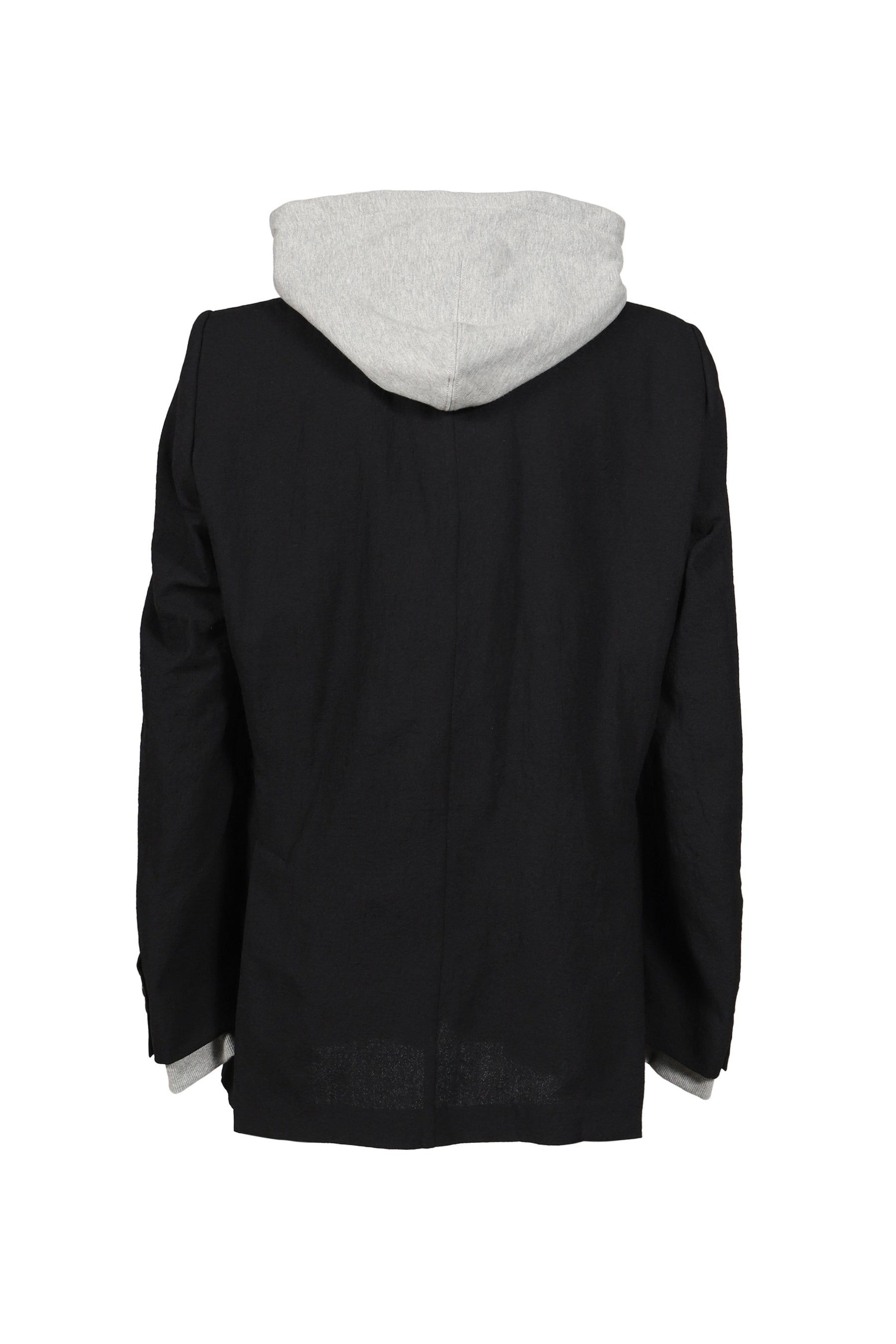 TRIPLE LAYERED BLAZER / BLK