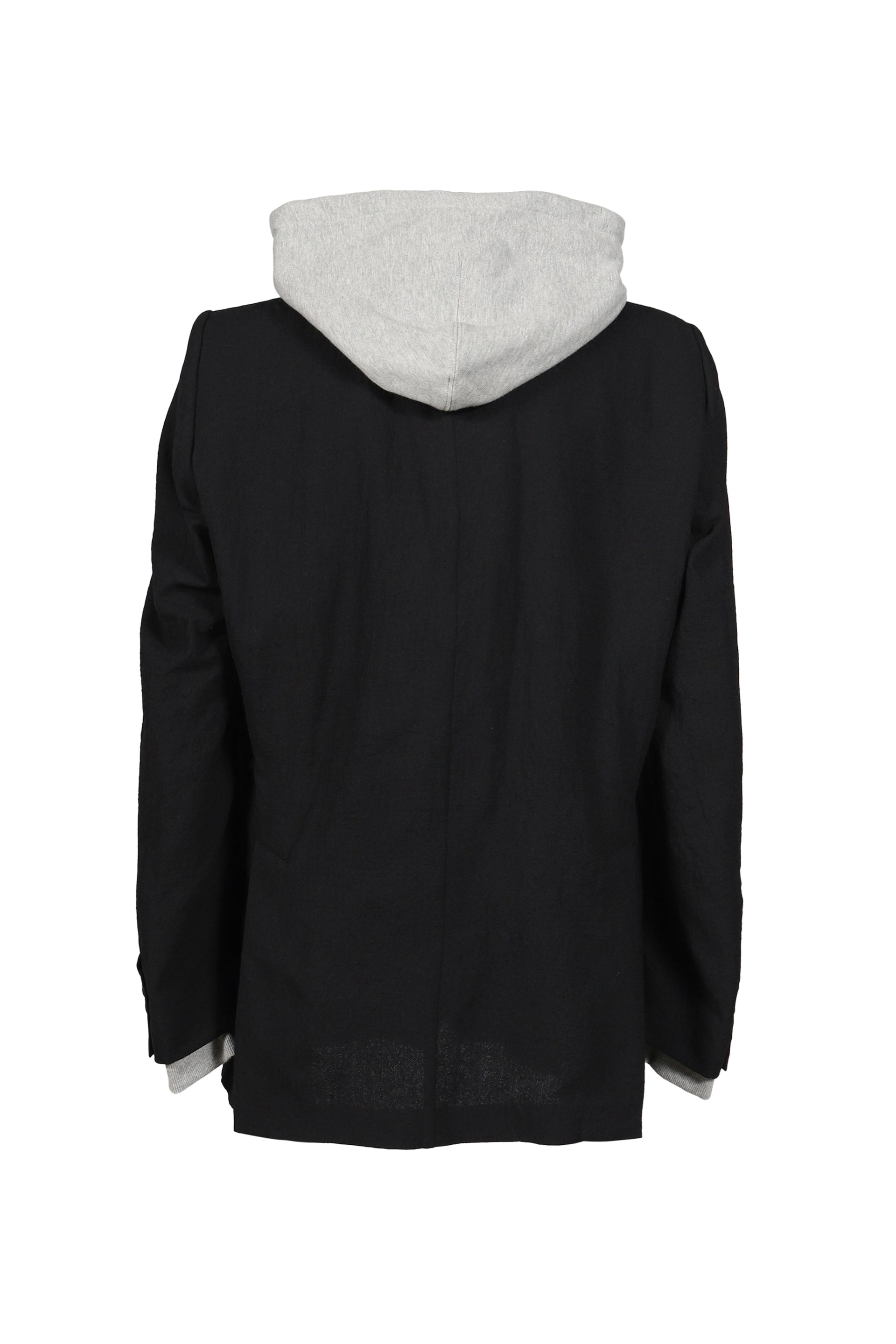TRIPLE LAYERED BLAZER / BLK