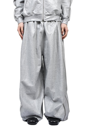 H.D. TRACK PANT - COTTON JERSEY / COATING (EXCLUSIVE) / GRY