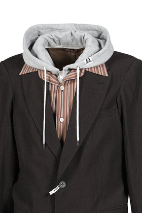 TRIPLE LAYERED BLAZER / D.BRW