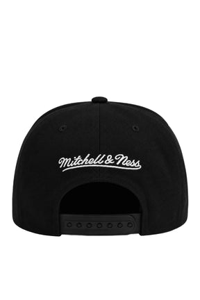 MITCHELL&NESS 6 PANEL SNAPBACK CAP / BLK