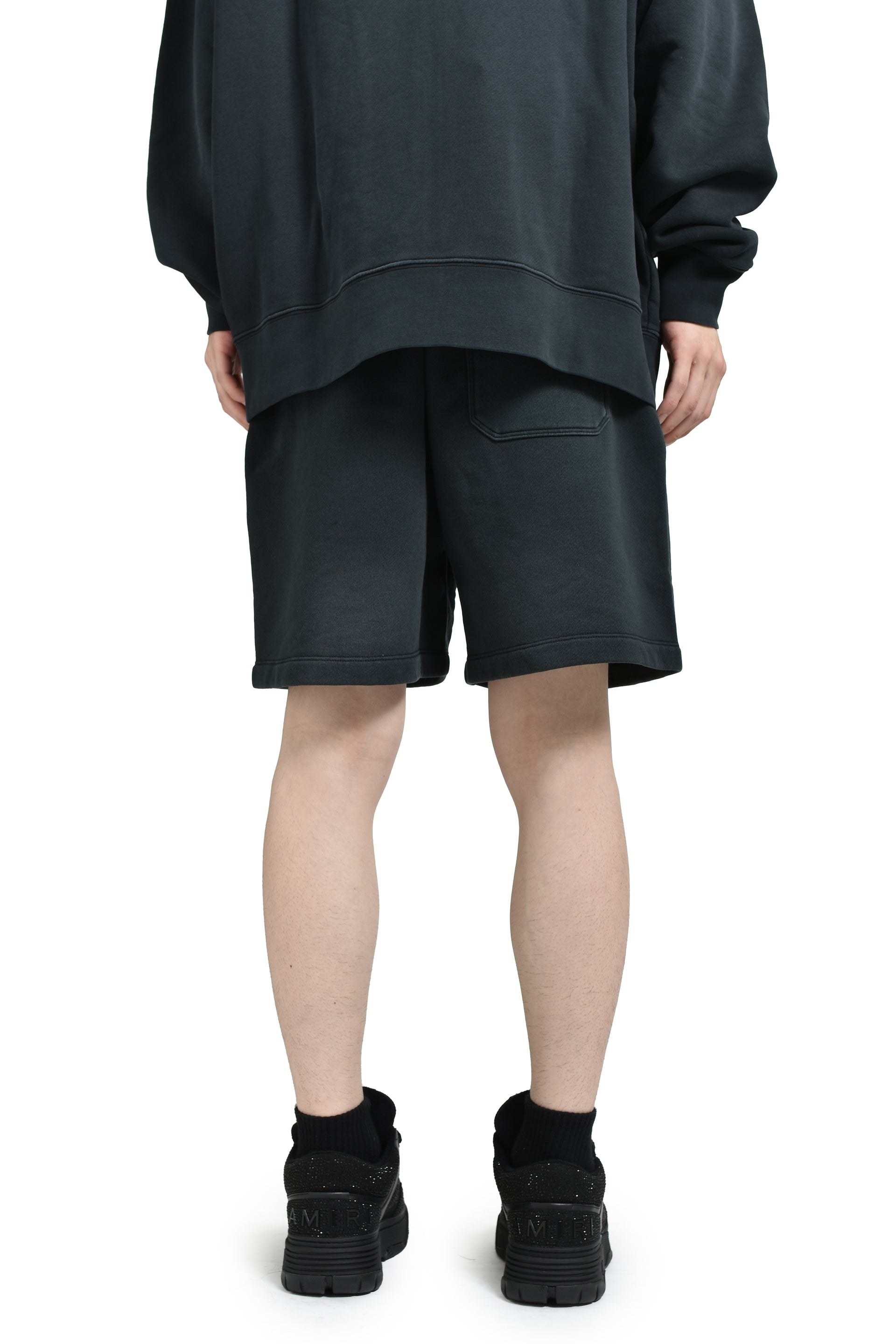 BLEACH BANDANA SHORT / BLK