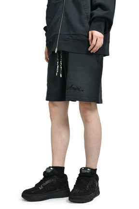 BLEACH BANDANA SHORT / BLK