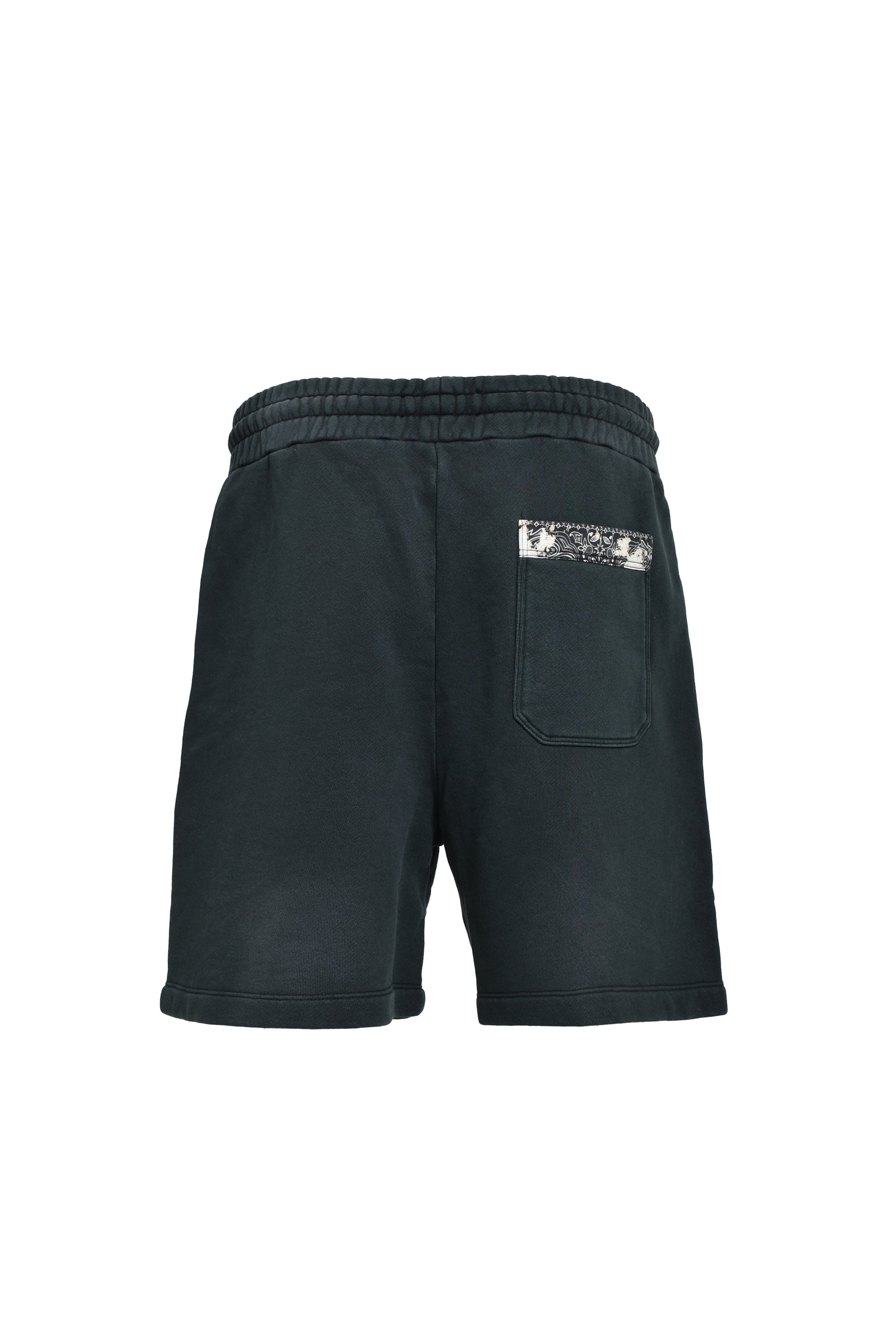 BLEACH BANDANA SHORT / BLK