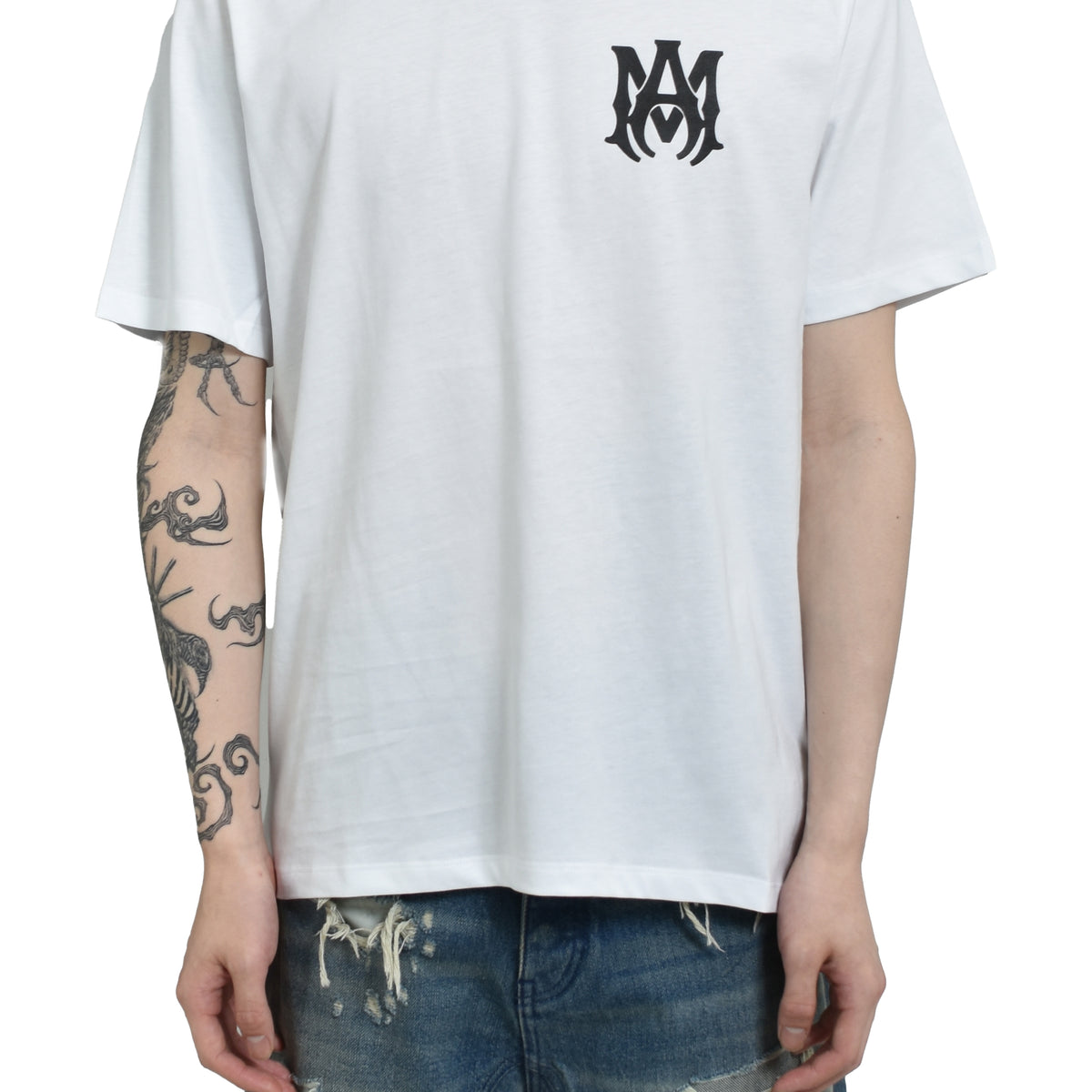 AMIRI アミリ SS25 MA CORE LOGO TEE / WHT - NUBIAN