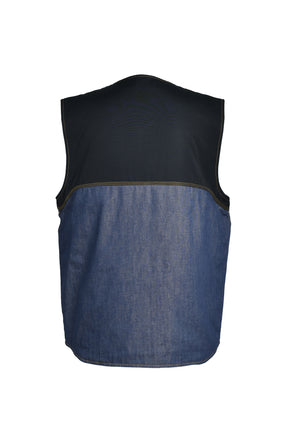 VEST / ND DARK NAVY / MUSTARD